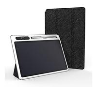 LCD Writing 10.1 Inch Doodle Drawing Pad Business Handwriting Board with PU Cover Magnetic Stylus for Office Businessman Toddler Kids Educational and Learning Toy Gifts Boy and Girls Maiju