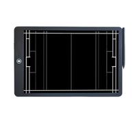LCD Writing Tablet-16 Pouces Handball Tactics Panel LCD Écriture de Blocs de Blocage pour entraîneur de Handball, stratégie Tablette de Notation de l'écran LCD | Stratégie d'équipe, Formation Le