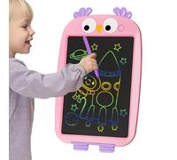LCD Writing Tablet Toyts - Pad de dessin coloré de 12 pouces pour les, écran de protection oculaire et stylet, bouton d'effacement et clé de verrouillage | Conseil d'apprentissage des activité