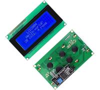 LCD2004 I2C IIC 2004 20x4 2004A Blue Screen Serial LCD Module for Arduino Character LCD/w IIC/I2C Serial Interface Adapter Module