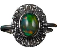 LCDIUDIU Anneaux Argent 925,Bague D'Anxiété En Véritable Pierre Œil De Tigre pour Homme Et Femme, En Argent, Pierre Précieuse Naturelle, Faite À La Main, Promesse D'Éternité, Bijou Cadeau Av