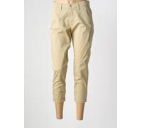 lcdn pantalons femme de couleur beige