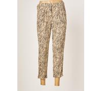 lcdn pantalons femme de couleur beige
