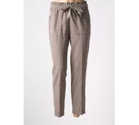 lcdn pantalons femme de couleur beige 38