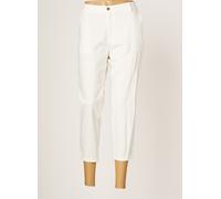 lcdn pantalons femme de couleur beige 42