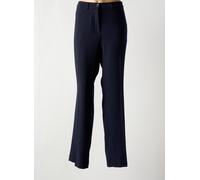 lcdn pantalons femme de couleur bleu