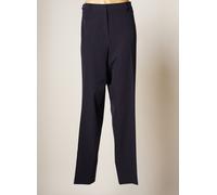lcdn pantalons femme de couleur bleu