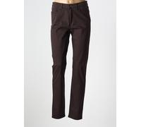 lcdn pantalons femme de couleur marron