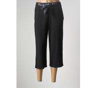 lcdn pantalons femme de couleur noir