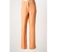 lcdn pantalons femme de couleur orange 46