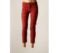 lcdn pantalons femme de couleur orange 46