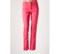 lcdn pantalons femme de couleur rose