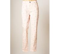 lcdn pantalons femme de couleur rose 36