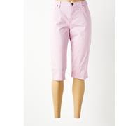 lcdn pantalons femme de couleur rose 44