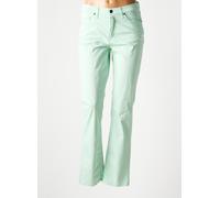 lcdn pantalons femme de couleur vert