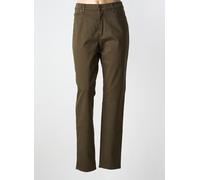 lcdn pantalons femme de couleur vert