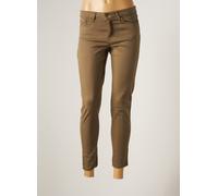 lcdn pantalons femme de couleur vert 36