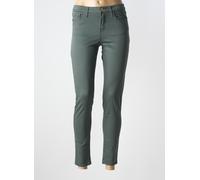 lcdn pantalons femme de couleur vert 36
