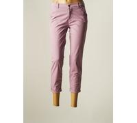 lcdn pantalons femme de couleur violet