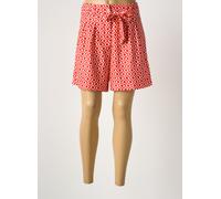 lcdn shorts / bermudas femme de couleur rouge 38