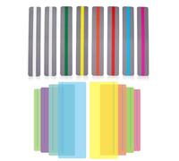 LCE VEGCOO 16 Pcs Bande de Lecture Guidée Dyslexie, Règle de Lecture de Surbrillance Colorée, Règle de Suivi pour Guider Etudiants à Lire Indépendamment