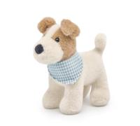LCEDHZOC Adorable Chien Fox Terrier en Peluche, Doux Et Potelé Cadeau for Enfants Garçons Et Filles
