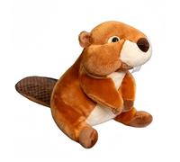 LCEDHZOC Peluche Castor Imitation, 20CM Adorable Peluche Castor Potelé Cadeau for Enfants Garçons Et Filles