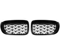 LCFZDQ Lot de 2 grilles de calandre Avant Sport Grille Avant pour B-MW X3 X4 F25 F26 2016 2017 2014 2015,3