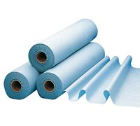 LCH - Draps d’Examen - Plastifiés - Résistants - Absorption Optimale - Pré-Découpés tous les 38 cm - Largeur 50 cm - Livraison par Rouleaux de 6