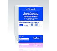 LCH - Draps d’Examen - Résistants - Absorption Optimale - Pré-Découpés tous les 38 cm - Largeur 60 cm - Livraison par Rouleaux de 6