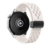 LCHJX 18 20 22 mm Slicon magnétique SILICONE pour Watch GT 5 46mm 41 mm Sports Sports Band pour GT5 Pro GT4 GT3 GT2 Correa Watchbands