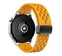 LCHJX 18 20 22 mm Slicon magnétique SILICONE pour Watch GT 5 46mm 41 mm Sports Sports Band pour GT5 Pro GT4 GT3 GT2 Correa Watchbands