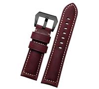 LCHJX 20 mm 22 mm 24 mm 26 mm en cuir authentique Retro Man Watch Band pour Panerai PAM111 441 STRAPLE DE COUPE DE CHIDE COWDE