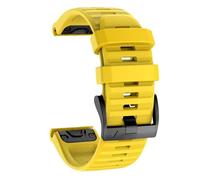 LCHJX Band de montre de 26 mm pour FENIX 7X PRO/FENIX 7X / FENIX 6X / FENIX 6X PRO/FENIX 5X / FENIX 3, 26 mm Solide en silicone douce pour descente MK3I 51mm / Epix Pro 51 mm