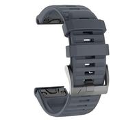 LCHJX Band de montre de 26 mm pour FENIX 7X PRO/FENIX 7X / FENIX 6X / FENIX 6X PRO/FENIX 5X / FENIX 3, 26 mm Solide en silicone douce pour descente MK3I 51mm / Epix Pro 51 mm