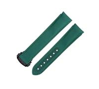 LCHJX Band de montre de greffe Green Nylon en nylon en nylon pour Omega pour 1550 Seamaster 300 Planet Ocean de Ville Speedmaster Curbed Watch Band