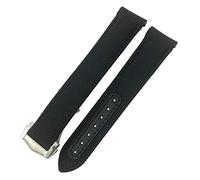 LCHJX Band de montre en nylon 19 mm 20 mm 21 mm pour Omega Seamaster Diver 300 AT150 Planet Ocean End Ext End Bleu Bleu