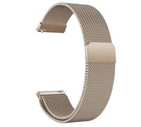 LCHJX Bande de montre magnétique en métal maille à libération rapide à débit rapide