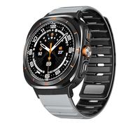 LCHJX Bande magnétique pour Galaxy Watch Ultra 47 mm Solide en silicone souple , pour Galaxy Ultra 7 Ultra 47 mm Sports Bracelet Correa Watchbands
