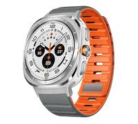 LCHJX Bande magnétique pour Galaxy Watch Ultra 47 mm Solide en silicone souple , pour Galaxy Ultra 7 Ultra 47 mm Sports Bracelet Correa Watchbands