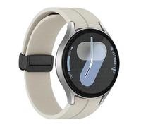 LCHJX Bangle d'origine en silicone pour Galaxy Watch 6 Cassic 43 mm 47 mm 5pro 45 mm Watch Fe 4 5 6 7 40 44 mm Bracelet de boucle magnétique Bracelet