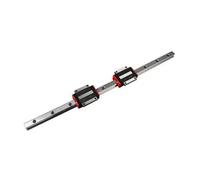 LCHJX Bloc de Curseur de roulement linéaire de Rail Coulissant 2PCS HGW20CC Linear Flange SULIDER Bloc + Longueur 100mm-1000 mm 1pcs HGR20 Guide de Rail linéaire (800 mm)