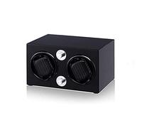 LCHJX Boîte à Enrouleur de Surveillance Automatique Double Watch Box, pour Les Montres automatiques, Le Moteur Silencieux, Le réglage de l'équipement, Les paramètres de contrôle indépendants