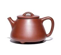 LCHJX Bouilloire à thé rétro en Argile Violette de 210ml, théière Faite à la Main, minerai Brut, Boue Violette, Bouilloire avec infuseur, Service à thé Zisha