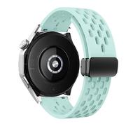 LCHJX Bracelet magnétique en silicone pour montre GT 5 46 mm 41 mm Bracelet de sport respirant pour GT5 Pro GT4 GT3 GT2 Correa, For GT5 Pro 46mm