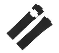 LCHJX Bracelet Watch Bracelet Silicone Watch Band pour Ulysse-Nardin Marine imperméable Rubber Watchstrap Sports 25 * 12mm Man Watchs Sport