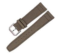 LCHJX Brotte de montre en nylon Green Black Nylon Watchs Nylon 20 mm 21 mm 22 mm Femmes Men de montre Bandon avec une sangle à boucle en acier inoxydable/noir / 20 mm