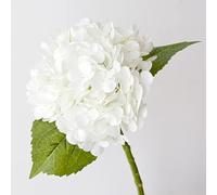 LCHJX Ensemble de 5 3D Hortensia Flowers Flowers Real Touch Artificial Hortensia Fake Flowers Gift for Home Party Decoration Arrangement de Mariage