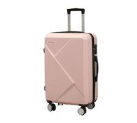 LCHJX Ensemble de Valise Couleur Fixe Suitcase Silencieuse Mot de Passe de Roue Universelle Case de Chariot Multiple-Taille Multi Size Suitcase-Entry Case (Purple, 20in_no Handbag)