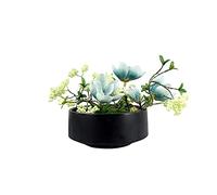 LCHJX Fleurs artificielles 11.02 Pouces artificielles phalaenopsis orchidée, Arrangements Floraux artificiels, Faux décor de Plante pour la Maison, Salle à Manger décorations de Fleurs de Maison